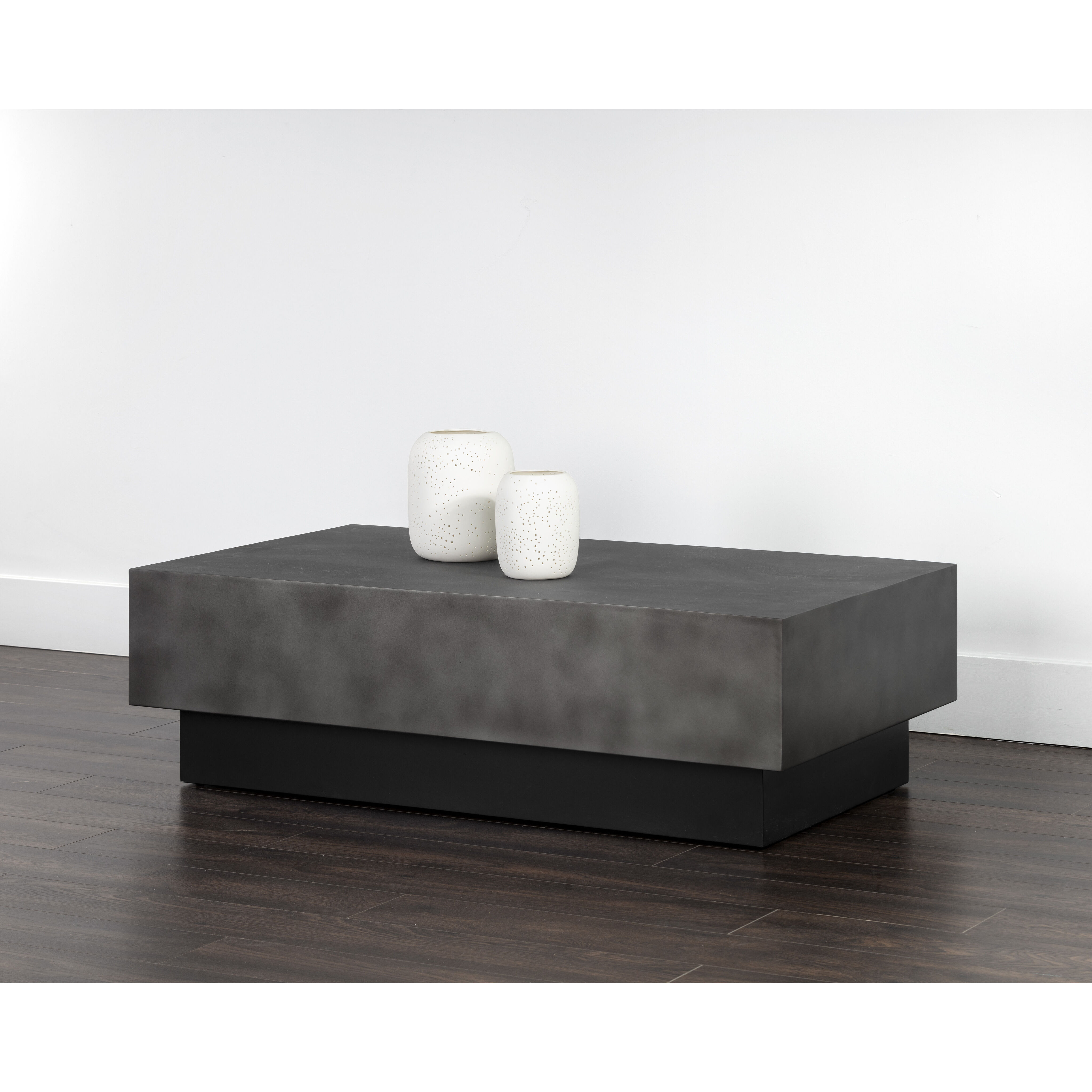Blakely 50 X 28 inch Gunmetal Coffee Table